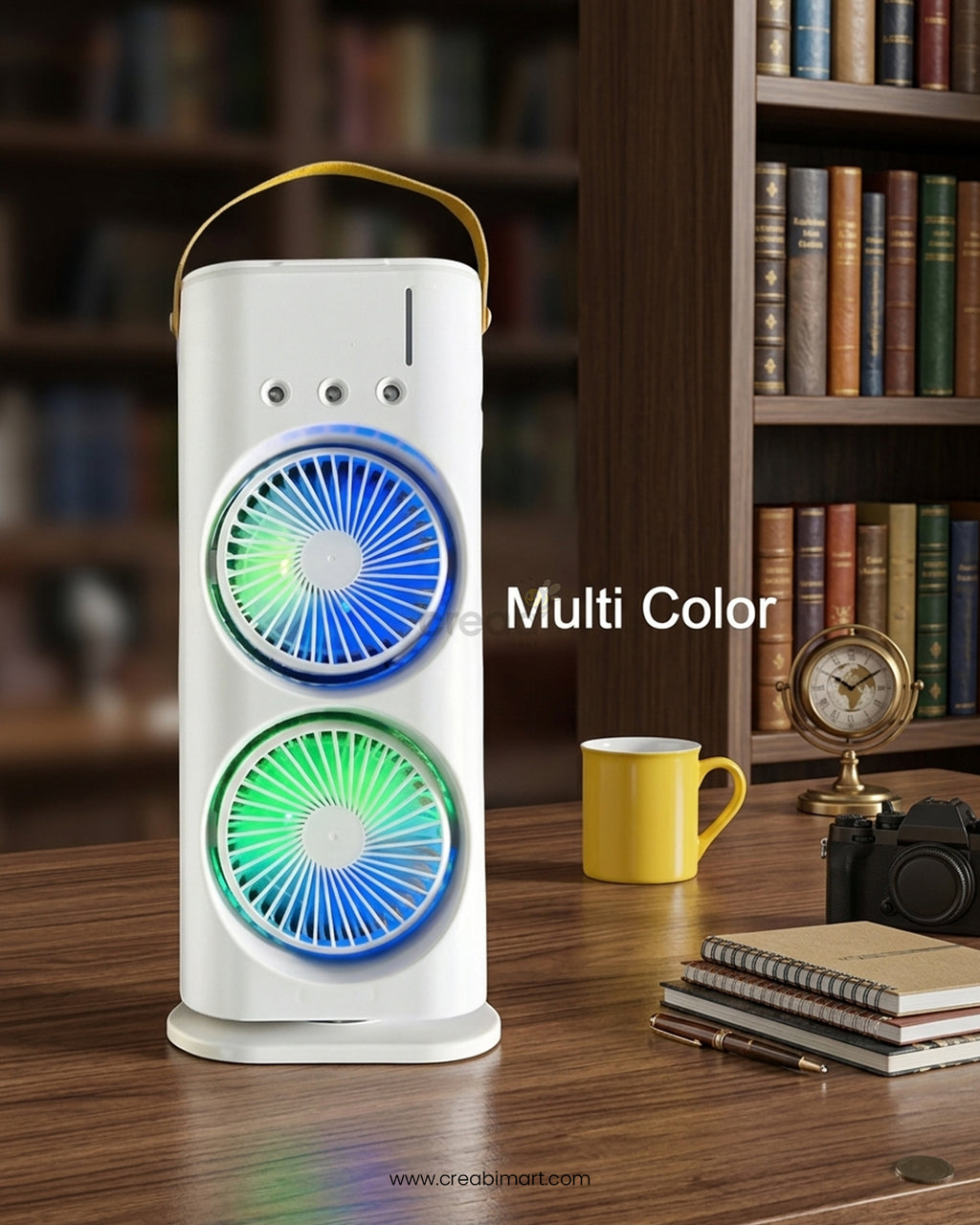 Tabletop Double Head Electric Fan