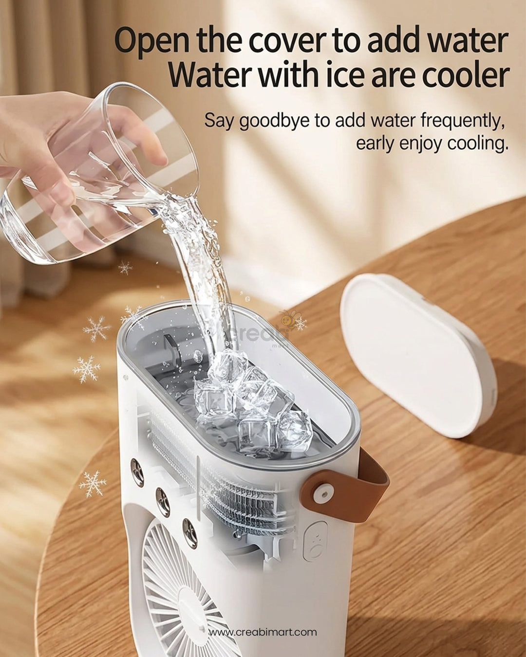 Tabletop Double Head Electric Fan