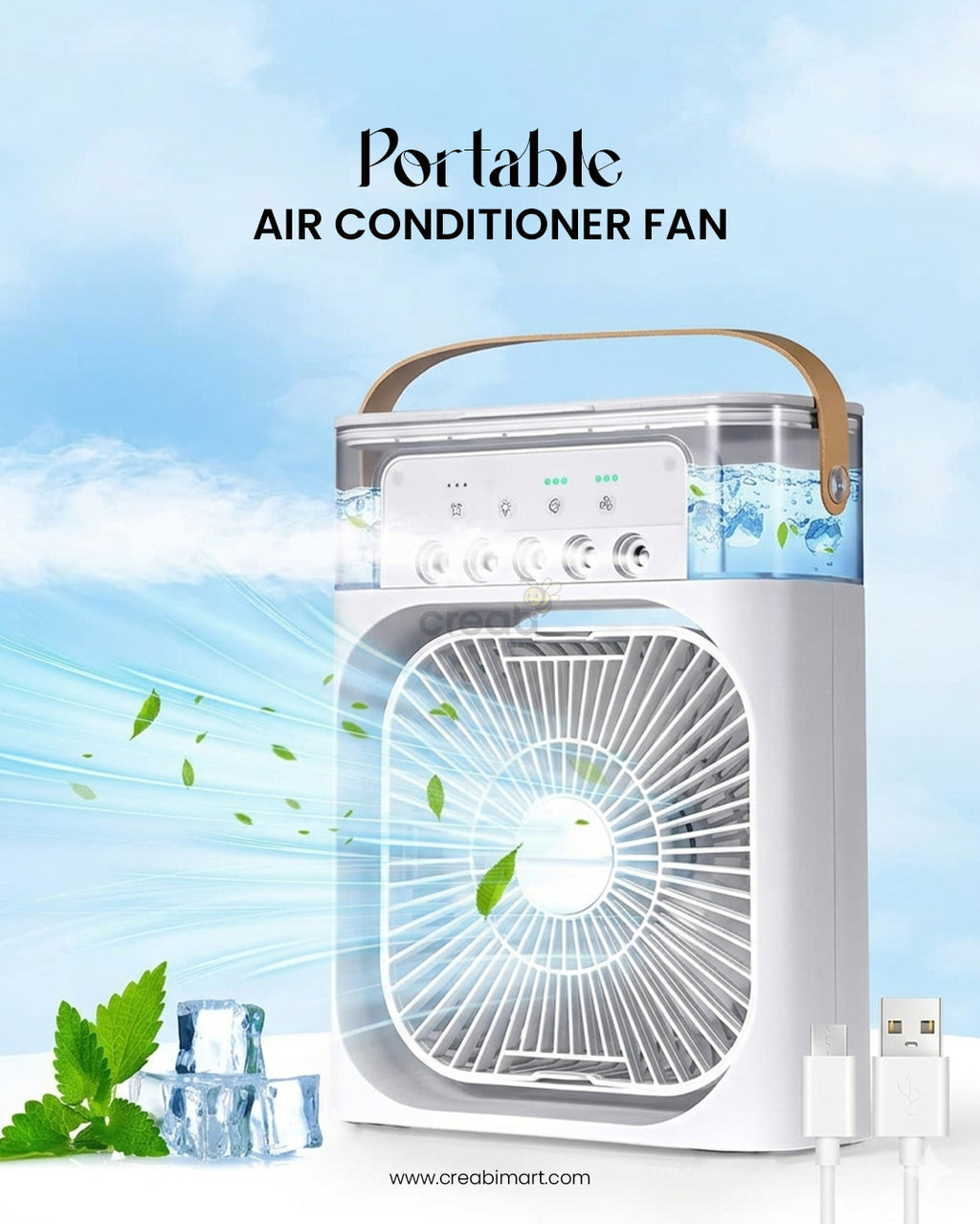Portable Air Conditioner Fan